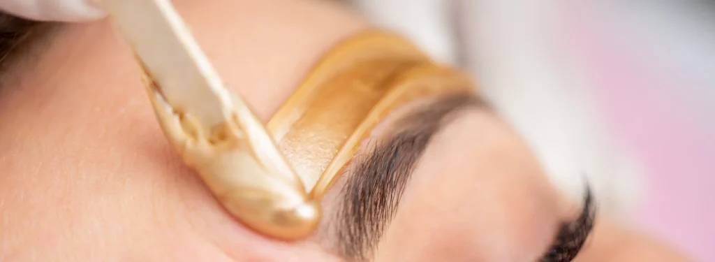 waxing augenbraue